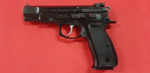 Pistola CZ 75 Kadet Cal.22lr Como Nova (VENDIDA)