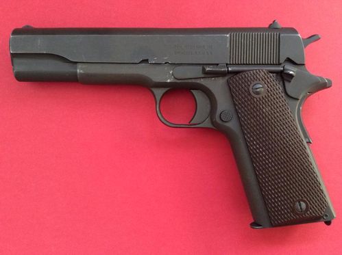 Pistola Remington Rand 1911 Cal.45ACP Usada, Bom Estado (VENDIDA)