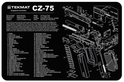Tapete Limpeza/Manutenção TekMat CZ-75