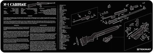 Tapete Limpeza/Manutenção TekMat M-1 Carbine