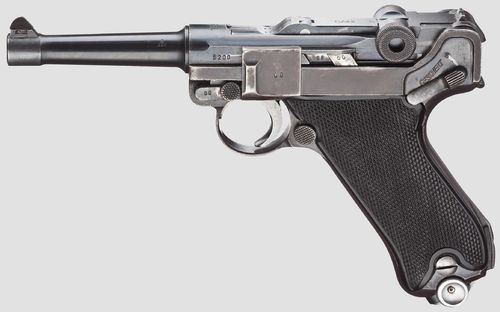 Pistola Luger P08 Mauser S/42 Cal.9x19 Usada (VENDIDA)