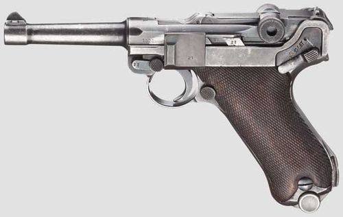 Pistola Luger P08 Mauser S/42 Cal.9x19 Usada