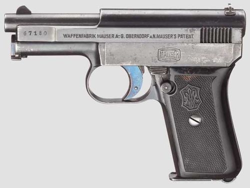 Pistola Mauser 1910/14 Cal.6,35mm Usada (VENDIDA)