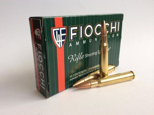 Caixa 20 Munições Fiocchi Rifle Cal.30-06Spring. FMJBT 150gr.