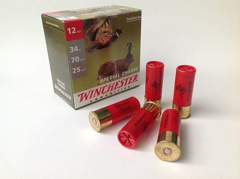 Caixa 25 Cartuchos Winchester Special Chasse Cal.12 34gr. Chumbo 5