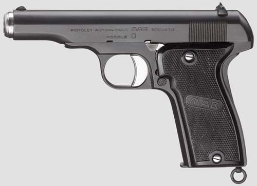 Pistola MAB D Cal.7,65mm Usada, Como Nova (VENDIDA)