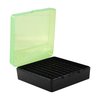 Caixa Plástica 100 Munições MTM P100 Cal.9x19 Clear Green/Black