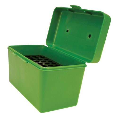 Caixa Plástica 50 Munições MTM H50-R-MAG Cal.9,3x74 Green