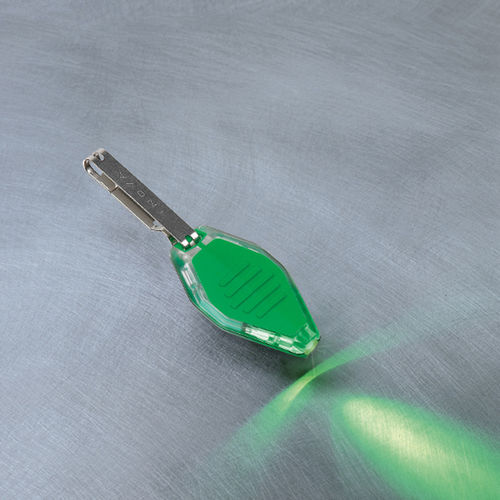 Lanterna Inova Microlight Transparente LED Verde