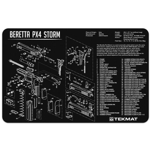 Tapete Limpeza/Manutenção TekMat Pietro Beretta PX4 Storm