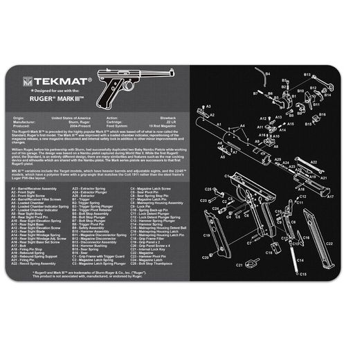 Tapete Limpeza/Manutenção TekMat Ruger Mark III