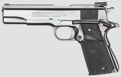 Pistola Colt MK IV Series 70 Cal.45ACP Usada, Como Nova (VENDIDA)