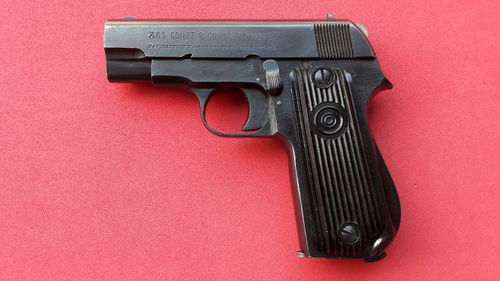 Pistola Unique R17 Cal.7,65mm Usada, Bom Estado
