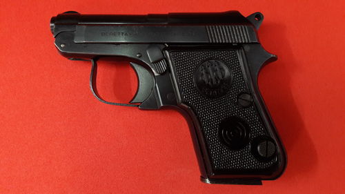 Pistola Pietro Beretta 950B Cal.6,35mm Usada, Bom Estado