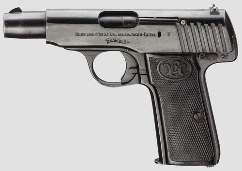 Pistola Walther Modelo 4 Cal.7,65mm Usada, Bom Estado