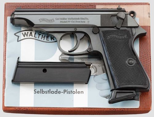 Pistola Walther PP Cal.9x17mm Usada, Como Nova (VENDIDA)