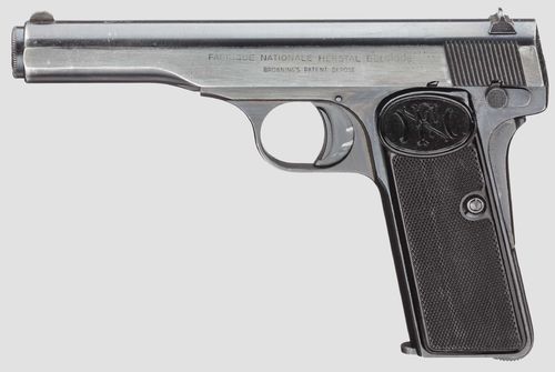 Pistola FN Browning 120 Cal.9x17 Usada, Bom Estado