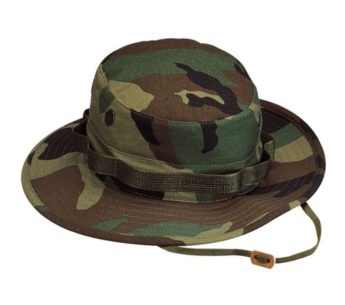 Boonie Hat Rothco Woodland Rip Stop