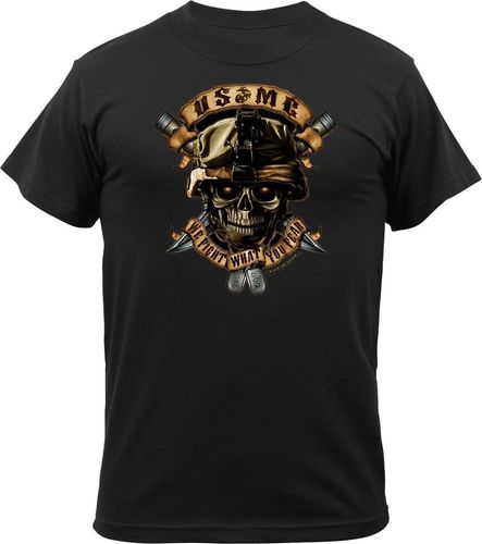 T-Shirt Rothco USMC We Fear What You Fear