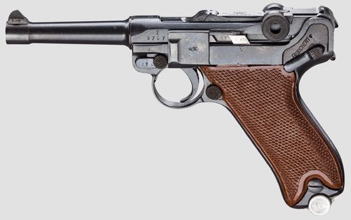 Pistola Luger P08 Erfurt 1917 Cal.9x19 Usada