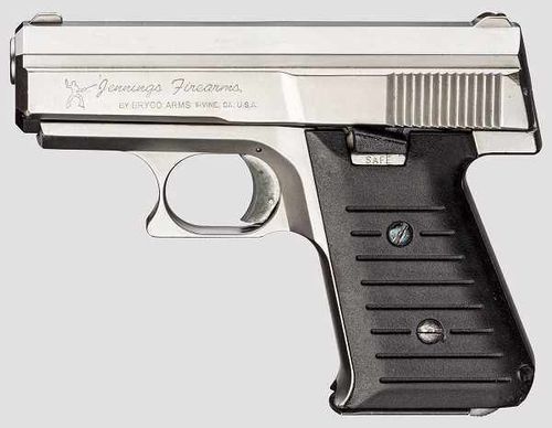 Pistola Jennings Bryco 58 Cal.9x19 Como Nova
