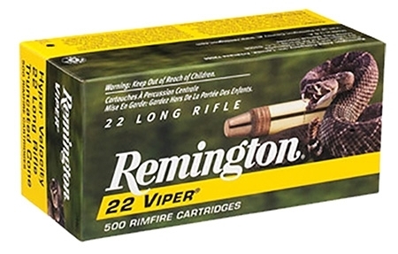 Caixa 50 Munições Remington Viper Cal.22lr Solid 36gr.