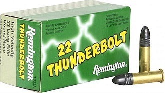 Caixa 50 Munições Remington Thunderbolt Cal.22lr LRN 40gr.