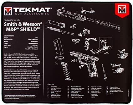 Tapete Limpeza/Manutenção TekMat Smith & Wesson M&P Shield