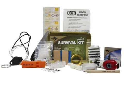 Kit Sobrevivência BCB Trekkers Survival Tin