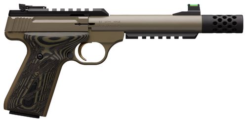 Pistola Browning Buckmark Plus FDE Threaded Barrel Cal.22lr