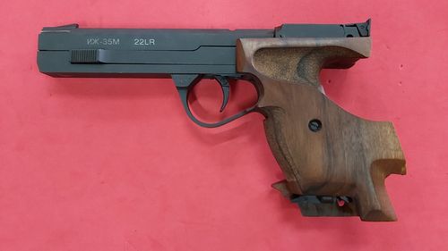 Pistola Baikal IZH-35M Cal.22lr Como Nova (VENDIDA)