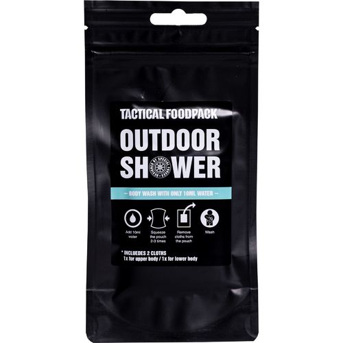 Outdoor Shower Tactical Foodpack Cloths