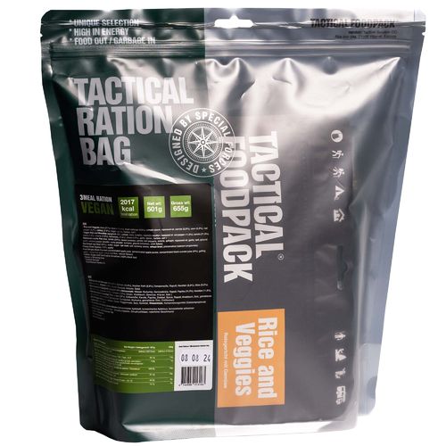 Pack 3 Rações Tactical Foodpack Vegan