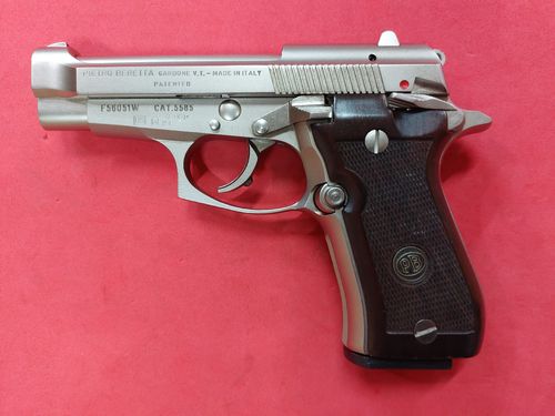 Pistola Pietro Beretta 81FS Cal.7,65mm Inox. Como Nova