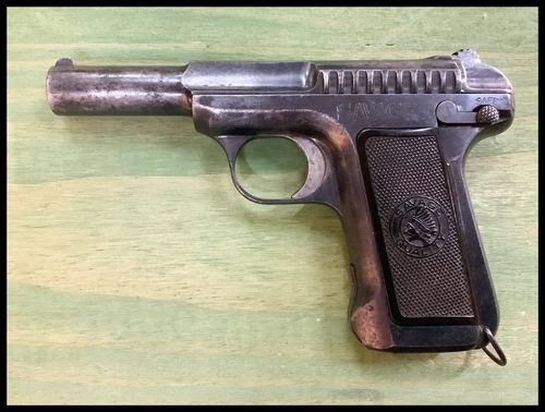 Pistola Savage 1907 Cal.7,65mm Usada