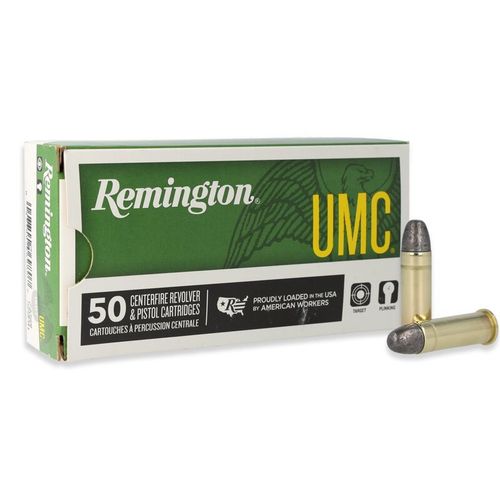 Caixa 50 Munições Remington UMC Cal.38Spl. LRN 158gr.