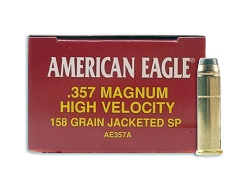 Caixa 50 Munições American Eagle Cal.357Mag. JSP 158gr.