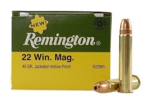 Caixa 50 Munições Remington Cal.22wmr JHP 40gr.