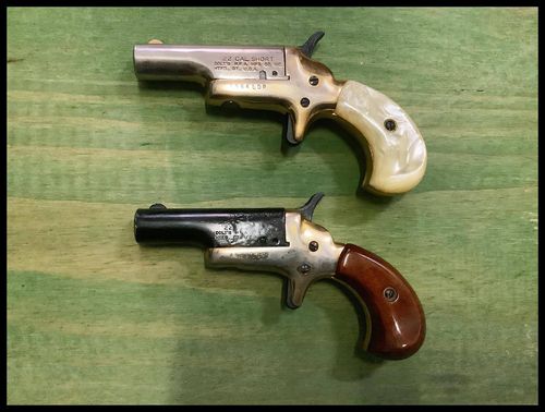 Pistolas Colt Derringer Lord & Lady Cal.22Short, Usadas (VENDIDAS)