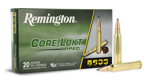 Caixa 20 Munições Remington Cal.300Win.Mag. 180gr. Core-Lokt Tipped